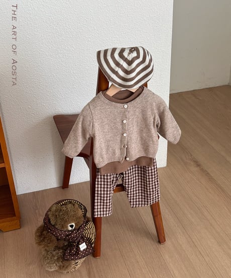 7[予約]Aosta knit cookie beret