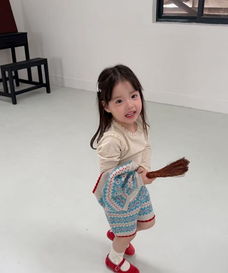 67[予約]aiai maple knit matching set