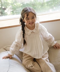 8[予約]OREN honey beige blouse