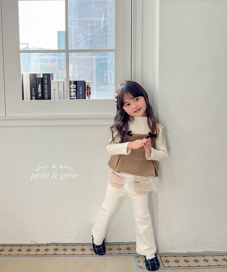 10[予約]petit&petit anne cancan lace t