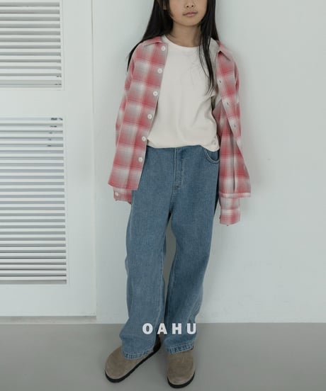 11[予約]oahu about denim pants
