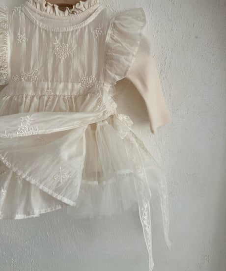 37[予約]monbebe lily layered ops(baby)