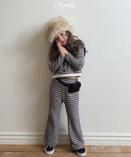 34[予約]ELLYMOLLY latte style bootcut