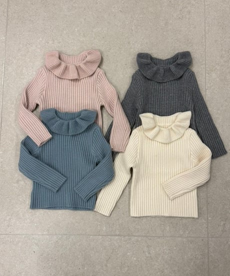 16[予約]ololala nuffle rib knit