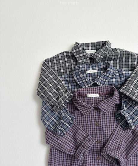 14[予約]minirobe lia shirt