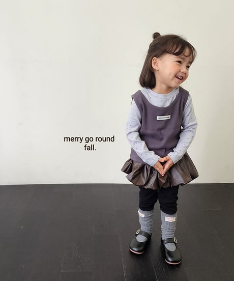 17[予約]merry go round icon skirt pants