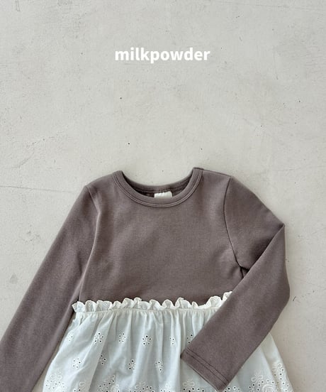 10[予約]milkpowder jane tee