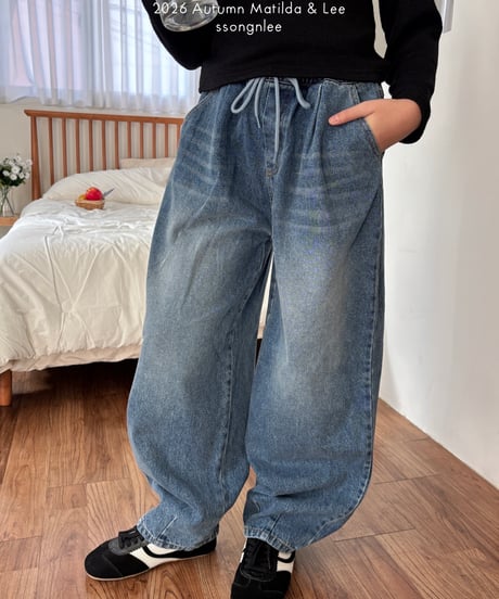 66[予約]matilda&lee new banding denim