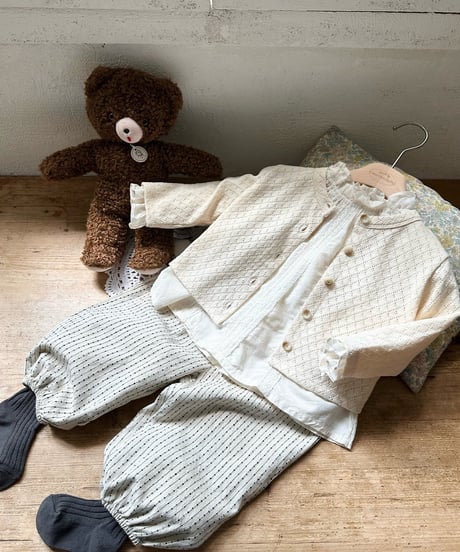 40[予約]monbebe chloe lace blouse