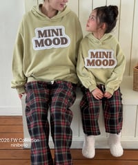 32[予約]ninibello mini mood hoodie(adult)