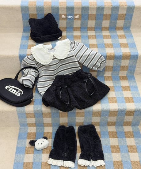 12[予約]bunnytail bunny lace warmer