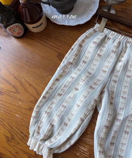 34[予約]marron peter pants(XS-L)