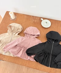 12[予約]ohho frill windbreaker