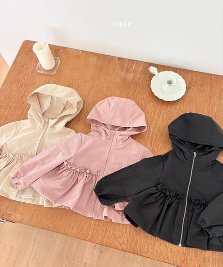 12[予約]ohho frill windbreaker