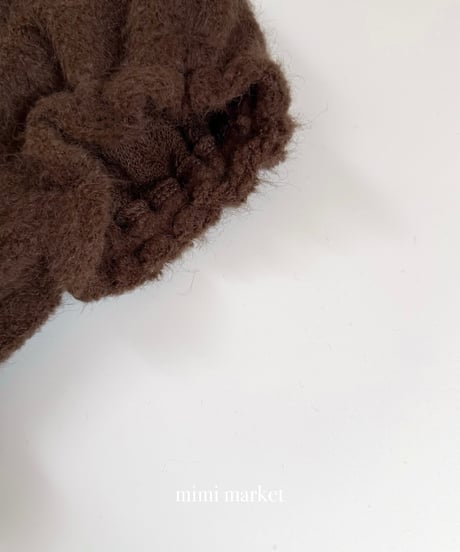 5[予約]mimi market cocoon frill blooer