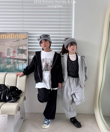 80[予約]matilda&lee 2way hood zip-up