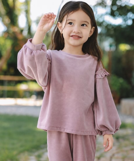13[予約]mon Atelier mimi velour set