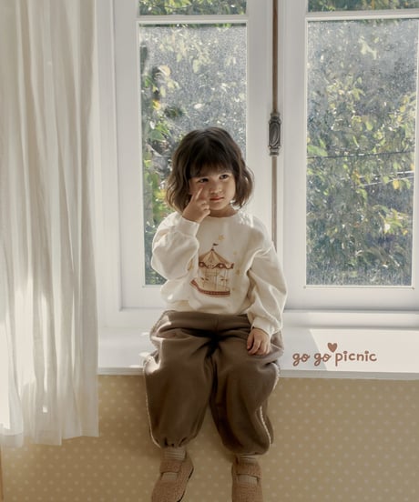 11[予約]go go picnic puppy pants