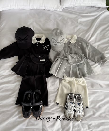 80[予約]bunny powder preppy leg warmers