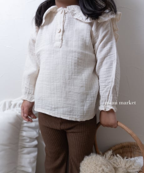 10[予約]mimi market moa blouse