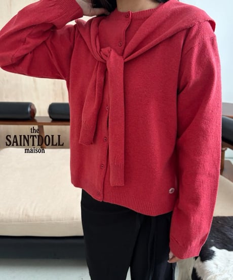 37[予約]saintdoll knit shawl
