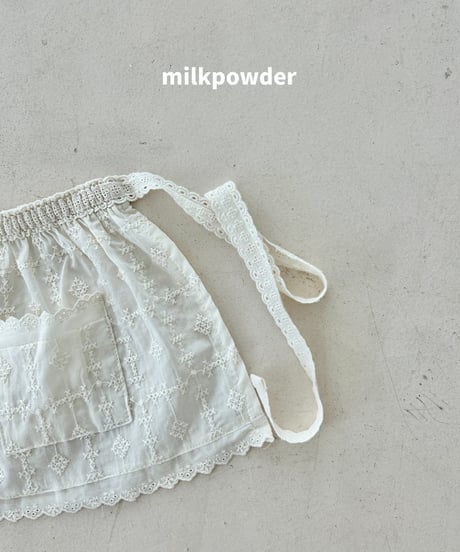 20[予約]milkpowder mimi apron