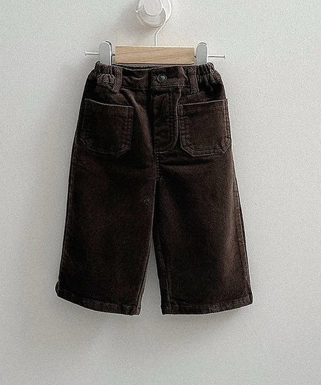 36[予約]minirobe kiko pocket pants