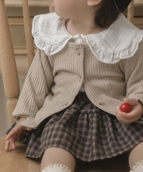 7[予約]mimi market lona tiered skirt