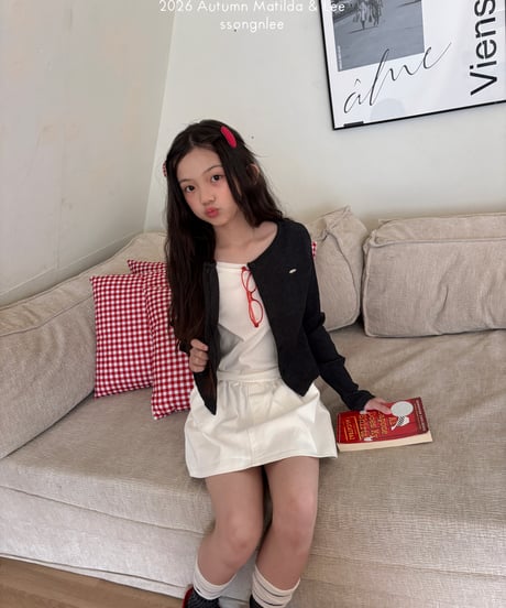 47[予約]matilda&lee daily cotton skirt
