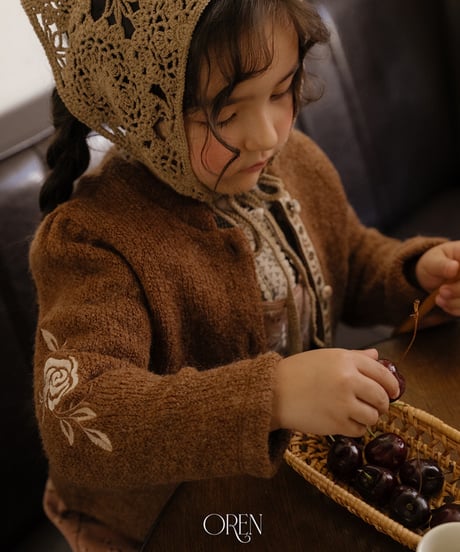 4[予約]OREN gemma knit cardigan