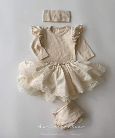19[予約]Aosta lace skirt