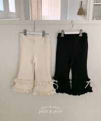 14[予約]petit&petit pposongi frill pants