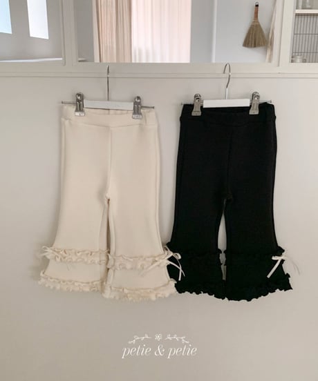 14[予約]petit&petit pposongi frill pants