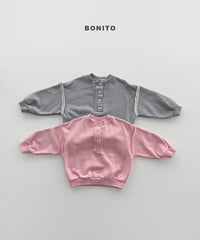 34[予約]bonito raw edge henley mtm