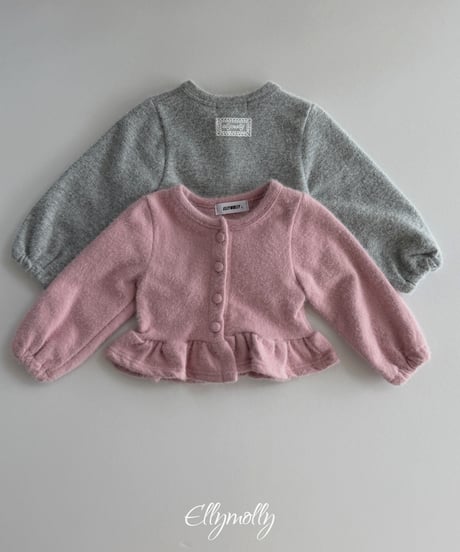 28[予約]ELLYMOLLY snowflake angol reel cardigan