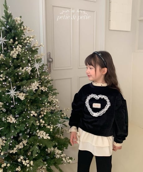 26[予約]petit&petit mink heart t