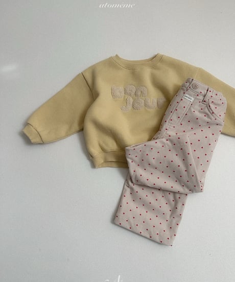 8[予約]atomeme bonjour sweatshirt