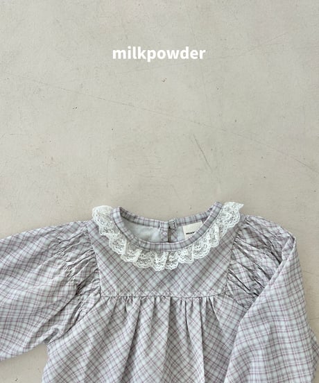 4[予約]milkpowder sugar blouse