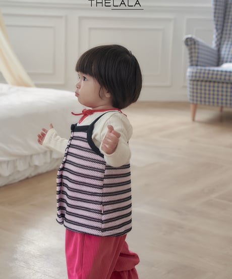 37[予約]thelala knot vest