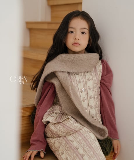 11[予約]OREN groot vest quilted padded set up