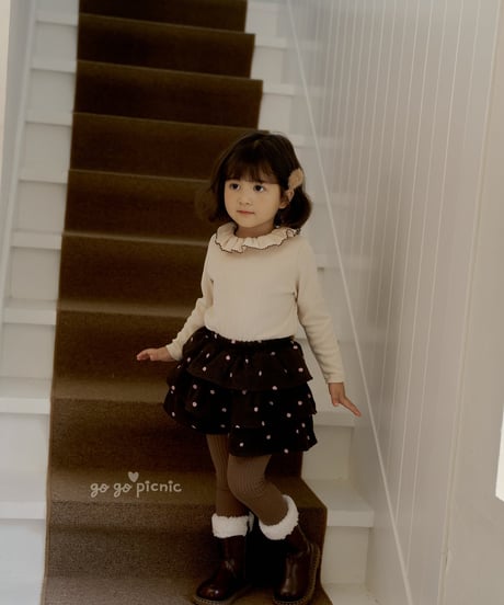 12[予約]go go picnic sweddy pants skirt