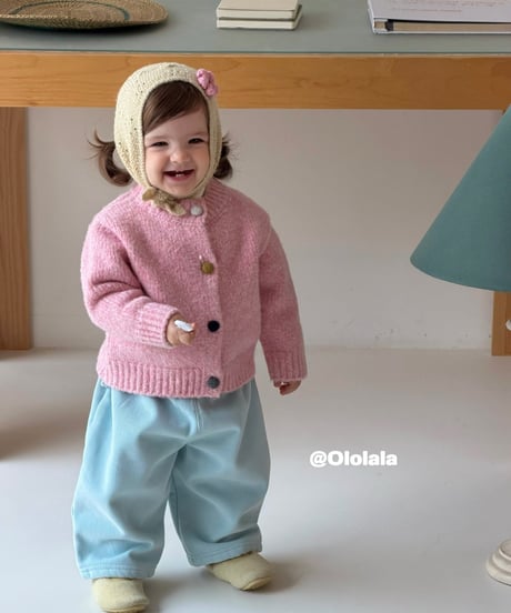 36[予約]ololala pang pang pastel pants