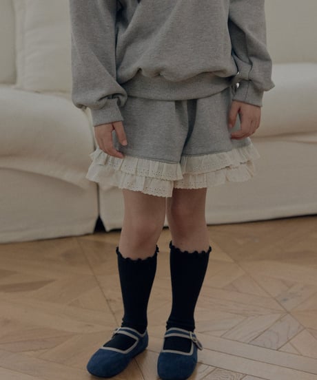 4[予約]Roa more frill pants