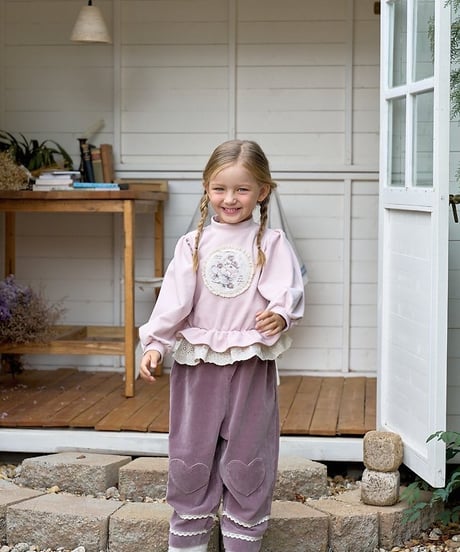 35[予約]marron heart pants(XS-L)