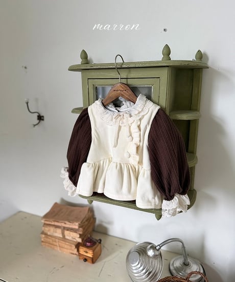 20[予約]marron milk t-shirt(XS-L)