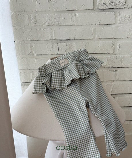 63[予約]Aosta kiki frill pants