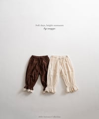 15[予約]anggo crepe pants