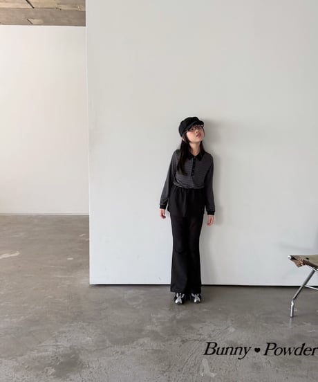 51[予約]bunny powder tenny mini wrap skirt pants