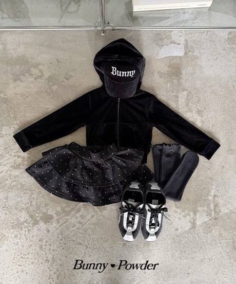 61[予約]bunny powder lexi hood zip up