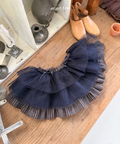 26[予約]marron maple skirt(XS-L)